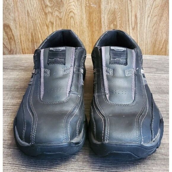 Skechers Relaxed Fit Artifact Excavate Loafers Mens Size 11 Brown - Picture 2 of 12